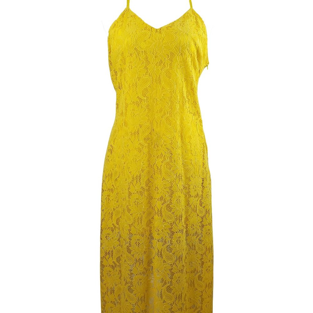 Available by Angela Fashion Lacey Spaghetti Strap
